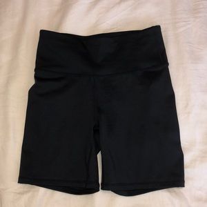 Fabletics black biker shorts